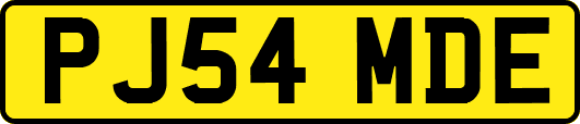 PJ54MDE