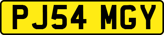 PJ54MGY
