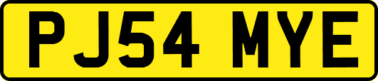 PJ54MYE