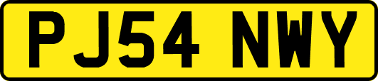 PJ54NWY