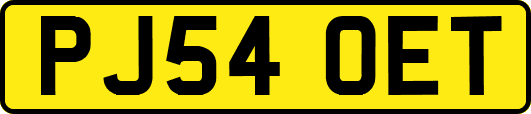 PJ54OET