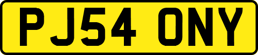 PJ54ONY
