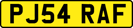 PJ54RAF