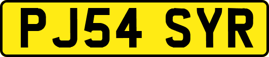 PJ54SYR