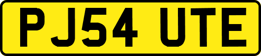 PJ54UTE
