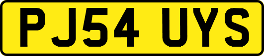 PJ54UYS