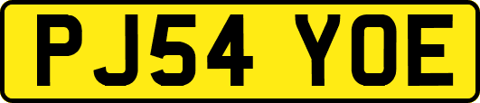 PJ54YOE