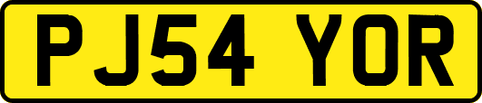 PJ54YOR