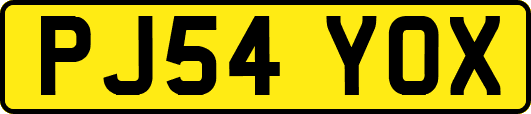 PJ54YOX