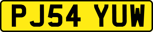 PJ54YUW