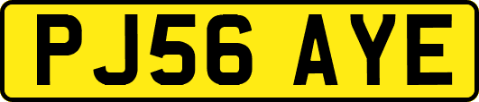 PJ56AYE