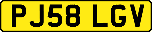 PJ58LGV