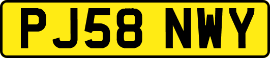 PJ58NWY