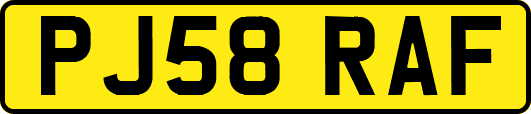 PJ58RAF