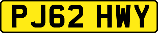 PJ62HWY