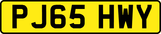 PJ65HWY