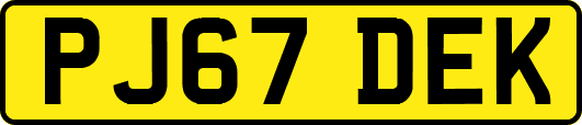 PJ67DEK