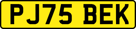 PJ75BEK