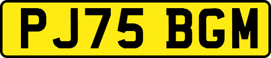 PJ75BGM