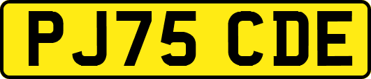 PJ75CDE