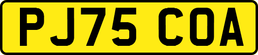 PJ75COA