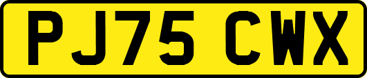 PJ75CWX