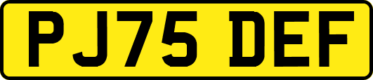 PJ75DEF