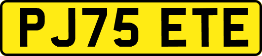 PJ75ETE