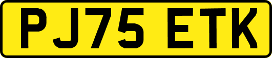 PJ75ETK