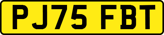 PJ75FBT