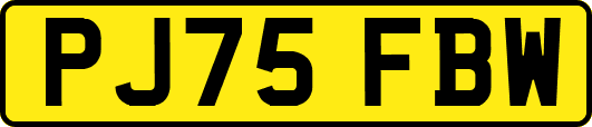 PJ75FBW
