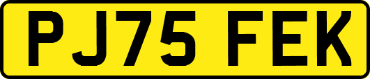 PJ75FEK