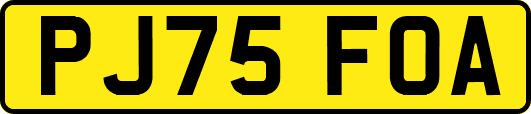 PJ75FOA