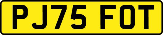 PJ75FOT