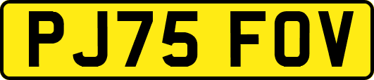 PJ75FOV