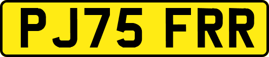 PJ75FRR