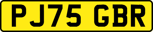 PJ75GBR