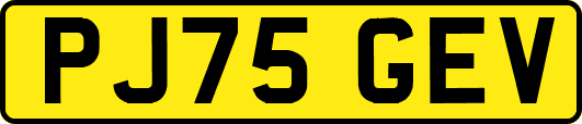 PJ75GEV