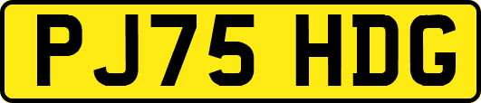 PJ75HDG