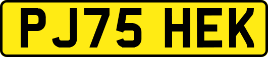 PJ75HEK