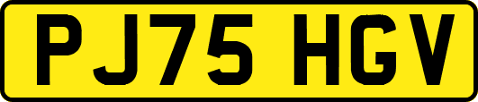 PJ75HGV