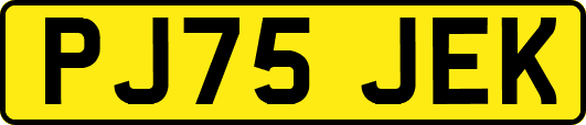 PJ75JEK