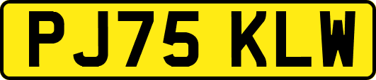 PJ75KLW
