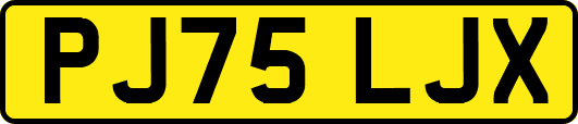 PJ75LJX