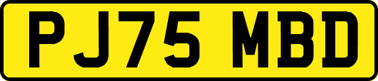 PJ75MBD
