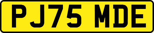 PJ75MDE