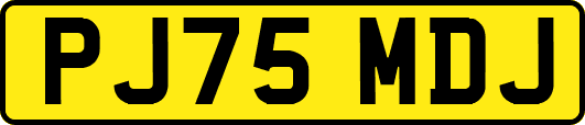 PJ75MDJ