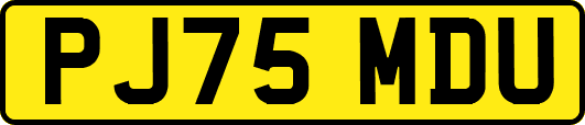 PJ75MDU