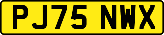 PJ75NWX