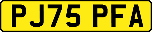 PJ75PFA